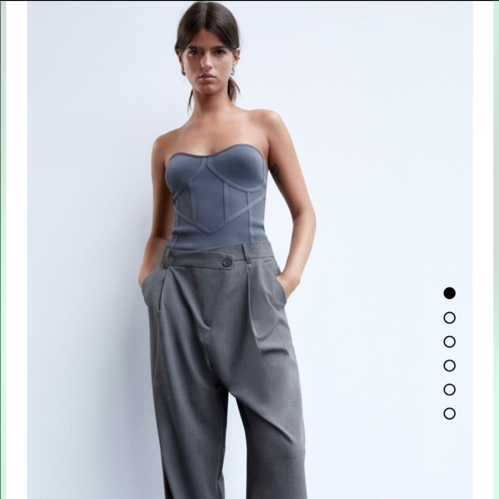 Zara Bustier Top